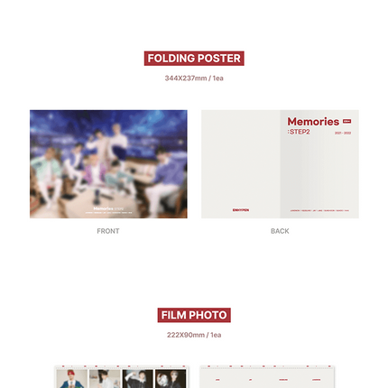 ENHYPEN - MEMORIES STEP 2 DVD WEVERSE GIFT VER. - COKODIVE