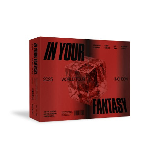 ATEEZ - IN YOUR FANTASY 2025 WORLD TOUR INCHEON DVD - COKODIVE