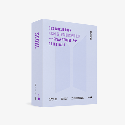 BTS - WORLD TOUR LOVE YOURSELF : SPEAK YOURSELF THE FINAL DVD - COKODIVE