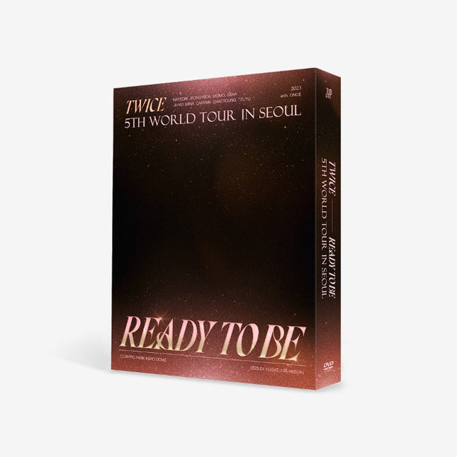 TWICE - READY TO BE 5TH WORLD TOUR IN SEOUL JYP SHOP GIFT DVD - COKODIVE