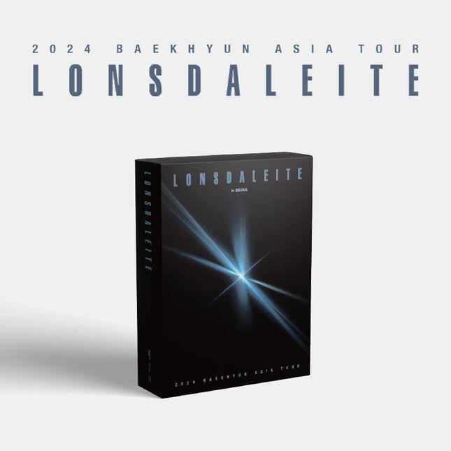 BAEKHYUN - LONSDALEITE 2024 AISA TOUR IN SEOUL DVD - COKODIVE