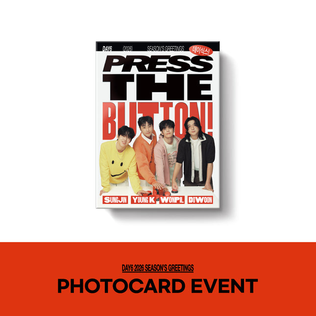 DAY6 - PRESS THE BUTTON 2026 SEASON'S GREETINGS - COKODIVE