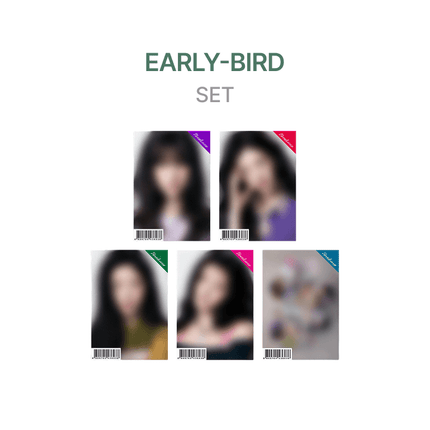 ILLIT - BREAK EVEN 5TH MINI ALBUM WEVERSE SHOP EARLY BIRD GIFT GLLIT VER SET - COKODIVE