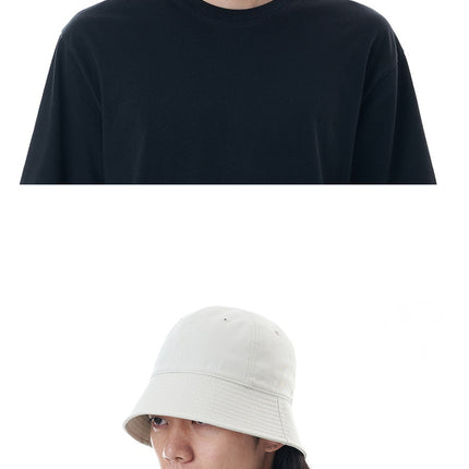 BTS JUNGKOOK PICK - LUOESPAC OVERFIT ROUND BUCKET HAT IVORY - COKODIVE