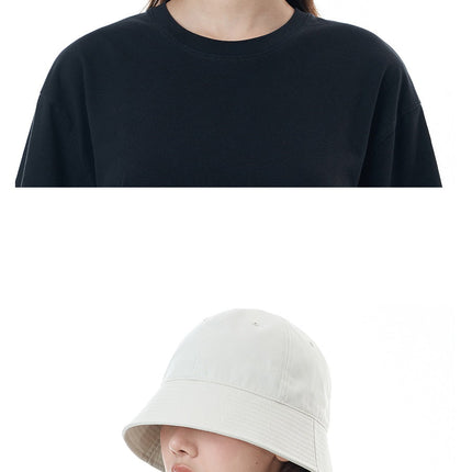 BTS JUNGKOOK PICK - LUOESPAC OVERFIT ROUND BUCKET HAT IVORY - COKODIVE