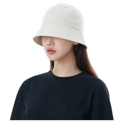 BTS JUNGKOOK PICK - LUOESPAC OVERFIT ROUND BUCKET HAT IVORY - COKODIVE