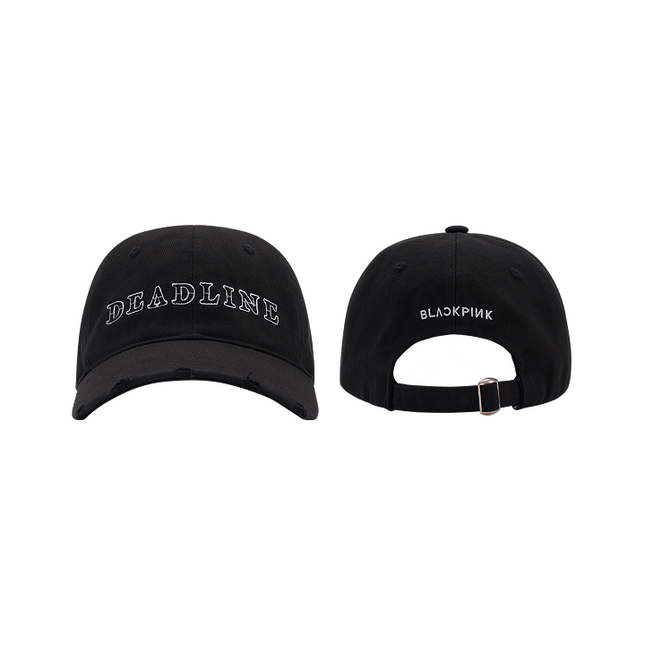 BLACKPINK - DEADLINE WORLD TOUR IN SEOUL OFFICIAL MD EMBROIDERED LOGO BALLCAP - COKODIVE