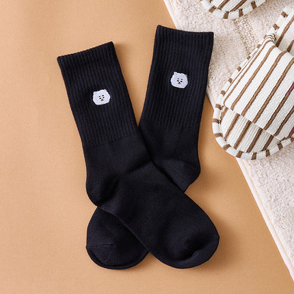 BT21 - BASIC DAILY EMBROIDERY SOCKS