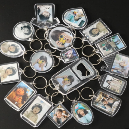 CUSTOM ID PHOTO HOLDER KEYRING - COKODIVE