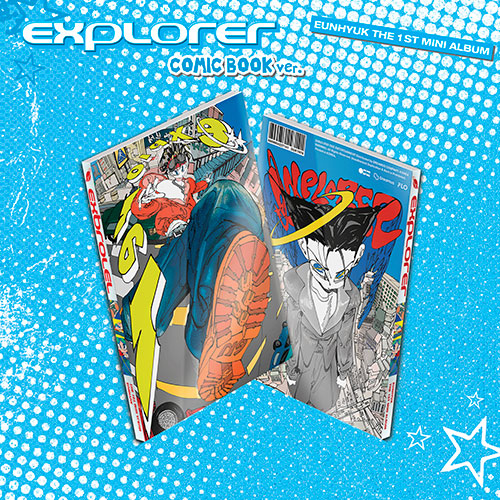 EUNHYUK - EXPLORER 1ST MINI ALBUM COMIC BOOK VER - COKODIVE