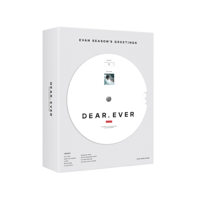 EVAN - DEAR. EVER 2027 SEASON'S GREETINGS WEVERSE SHOP GIFT - COKODIVE
