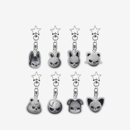 STRAY KIDS - SKZOO EVERYWHERE ALL AROUND IN SEOUL OFFICIAL MD EVIL SKZOO ACRYLIC KEYRING - COKODIVE