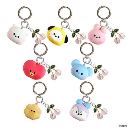 BT21 - MININI FACE CAP KEYRING - COKODIVE