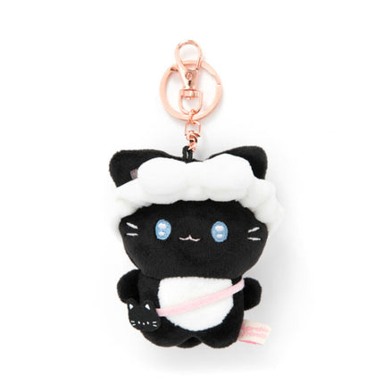 FACIAL HEADBAND BLACK CAT PLUSH KEYRING - COKODIVE
