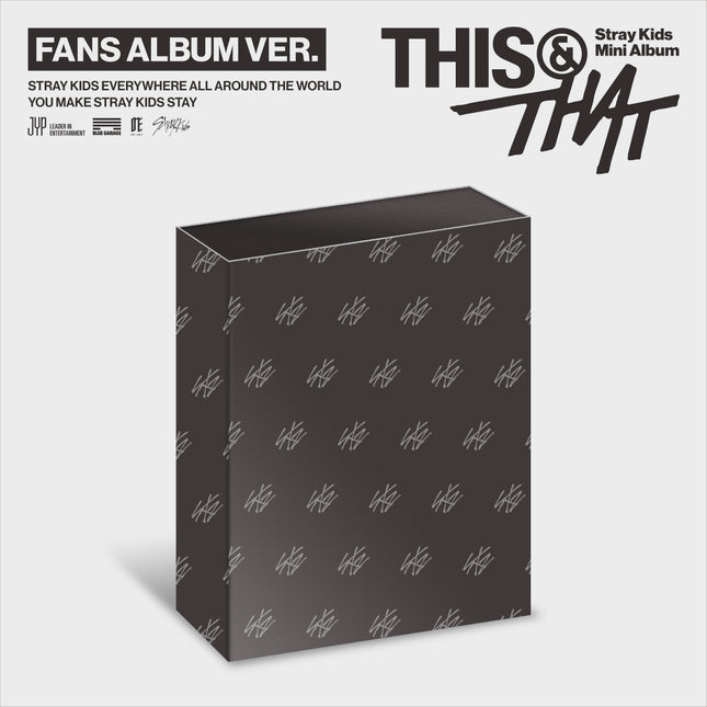 STRAY KIDS - THIS & THAT 10TH MINI ALBUM FANS ALBUM VER 78 - COKODIVE