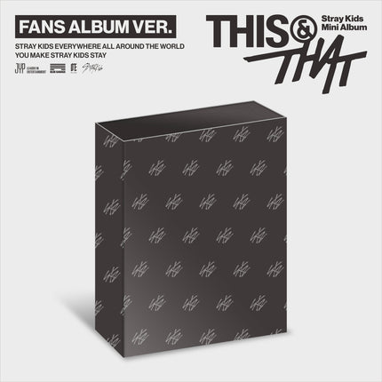 STRAY KIDS - THIS & THAT 10TH MINI ALBUM FANS ALBUM VER 78 - COKODIVE