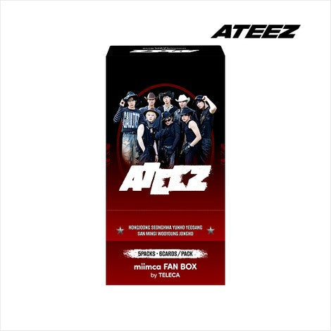 ATEEZ - ATEEZ X MIIMCA COLLECTABLE TRADING CARD FAN BOX - COKODIVE
