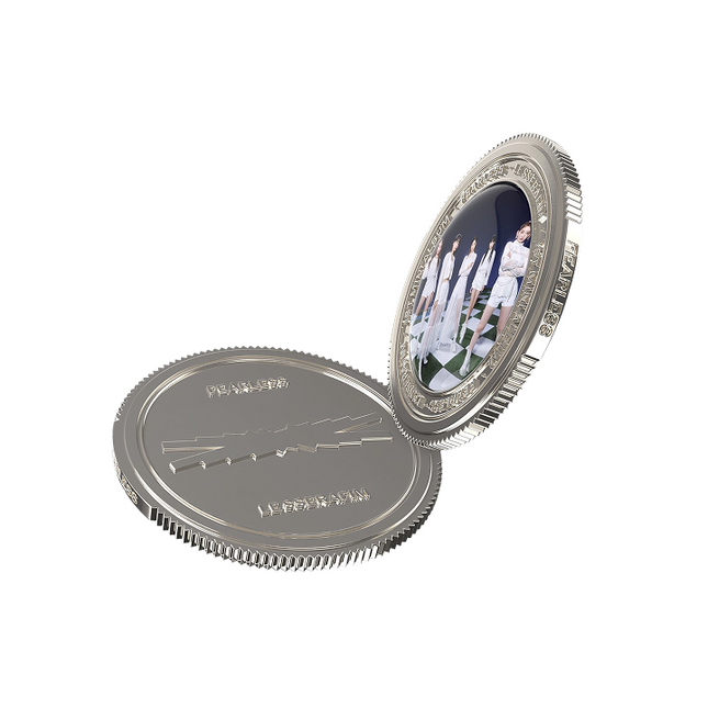 LE SSERAFIM - FEARLESS 1ST MINI ALBUM WEVERSE SHOP GIFT SOUND COIN VER - COKODIVE