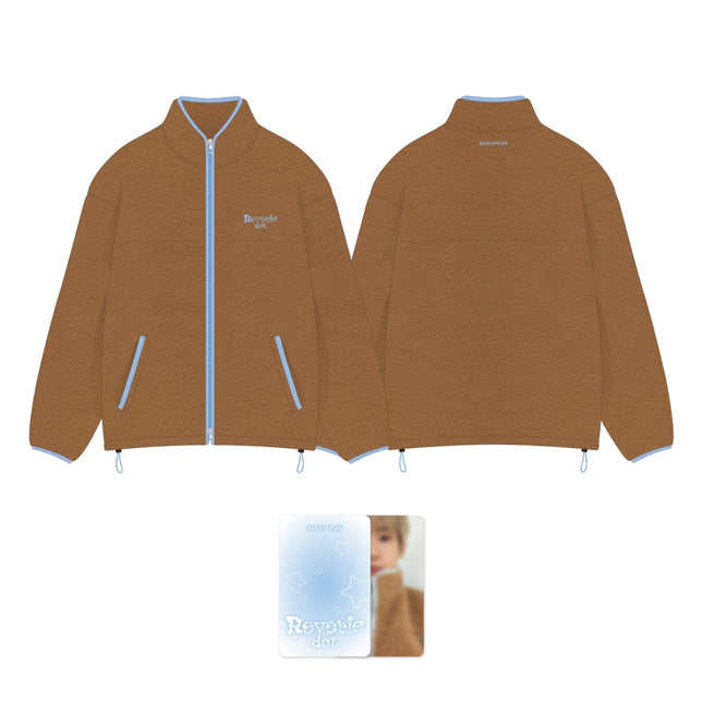 BAEKHYUN - REVERIE DOT 2025 WORLD TOUR OFFICIAL MD FLLEECE JACKET - COKODIVE
