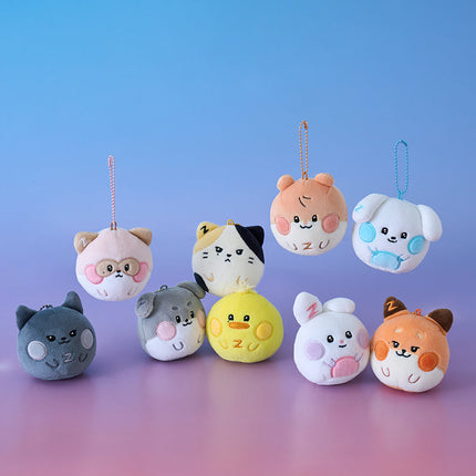 ZEROBASEONE - ZERONI MD FLUFFY FACE KEYRING - COKODIVE