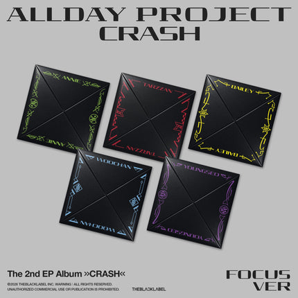 ALLDAY PROJECT - CRASH THE 2ND EP ALBUM FOCUS VER SET - COKODIVE