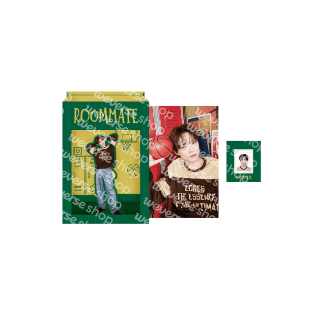 NCT DREAM RENJUN & CHENLE - ROOMMATE 2026 FANMEETING OFFICIAL MD FOLDING HOUSE POSTCARD - COKODIVE