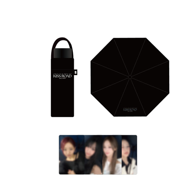 KISS OF LIFE - KISS ROAD 1ST WORLD TOUR OFFICIAL MD FOLDING UV UMBRELLA - COKODIVE