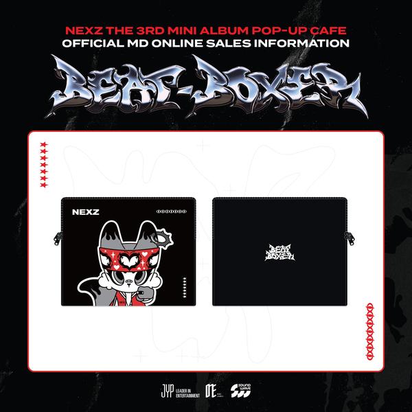 NEXZ - BEAT-BOXER POP-UP CAFÉ OFFICIAL MD FOX2Y LAPTOP POUCH - COKODIVE