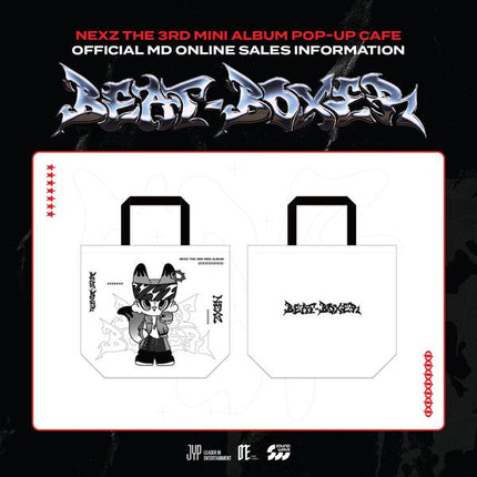 NEXZ - BEAT-BOXER POP-UP CAFÉ OFFICIAL MD FOX2Y REUSABLE BAG - COKODIVE