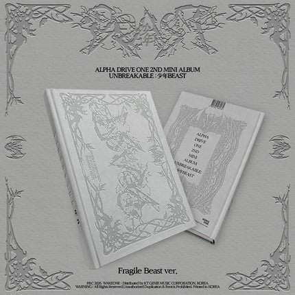 ALPHA DRIVE ONE - UNBREAKABLE : BOY BEAST 2ND MINI ALBUM FRAGILE BEAST VER 728 - COKODIVE