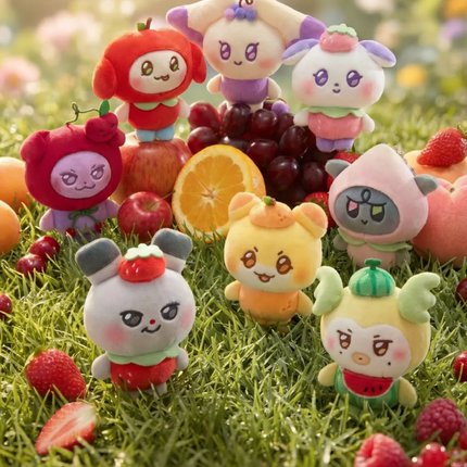 ATEEZ - MIGHTEEZ BERRY BREEZY FAIRY FRUIT PLUSH KEYRING