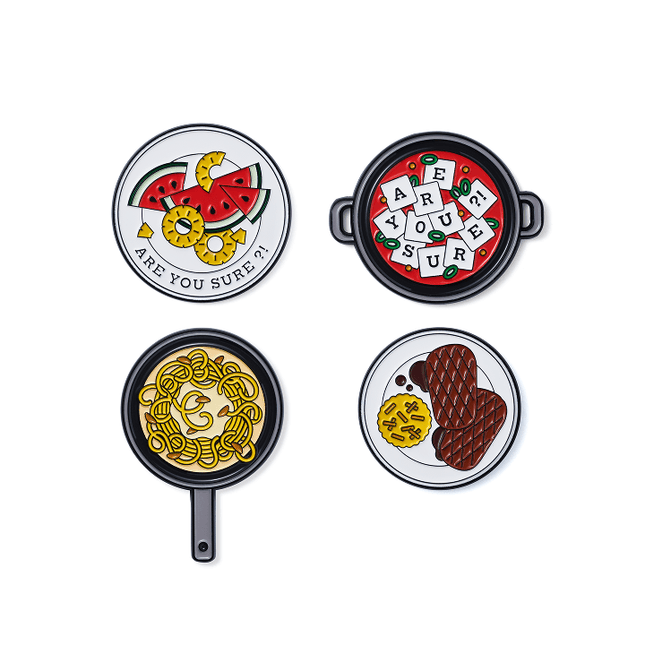 BTS JIMIN & JUNG KOOK - ARE YOU SURE?! SEASON2 OFFICIAL MD FOOD MAGNET SET - COKODIVE