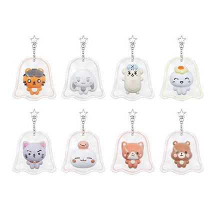ATEEZ - ATINY'S VOYAGE : TINY MYSTERY 2026 ATEEZ FANMEETING OFFICIAL MD GHOST SQUISHY KEYRING - COKODIVE