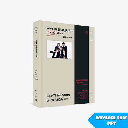 TXT - MEMORIES THIRD STORY DVD WEVERSE GIFT VER. - COKODIVE