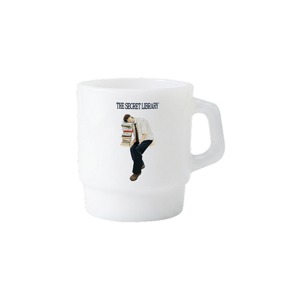 BYEON WOO SEOK - THE SECRET LIBRARY ASIA FANMEETING TOUR IN SEOUL OFFICIAL MD MILK GLASS - COKODIVE