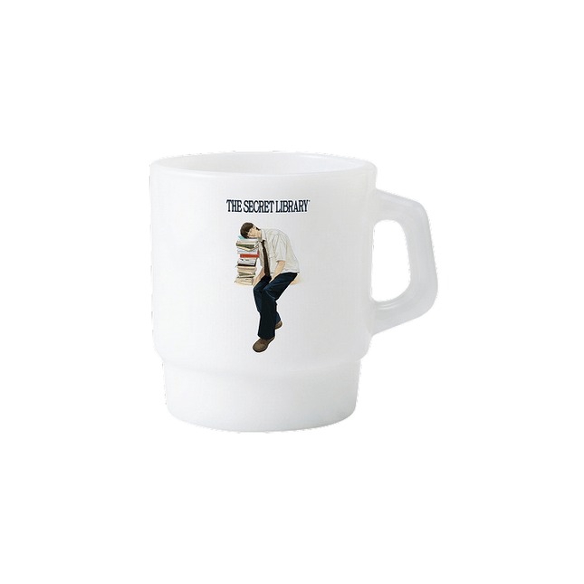 BYEON WOO SEOK - THE SECRET LIBRARY ASIA FANMEETING TOUR IN SEOUL OFFICIAL MD MILK GLASS - COKODIVE