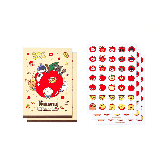 TXT - PPULBATU HEY! APPUL OFFICIAL MD GOAL TRACKER STICKER SET - COKODIVE