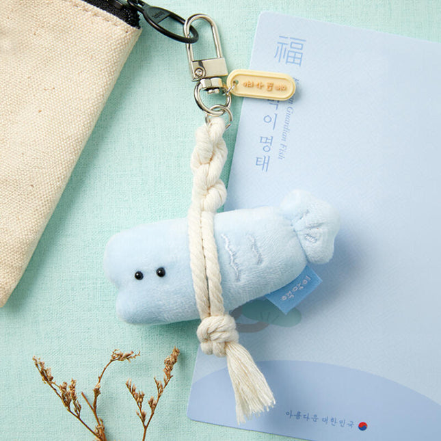 GOOD LUCK MINI KEYRING (BLUE) - COKODIVE