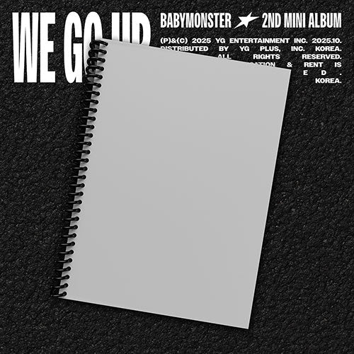 BABYMONSTER - WE GO UP 2ND MINI ALBUM PHOTOBOOK GO VER - COKODIVE