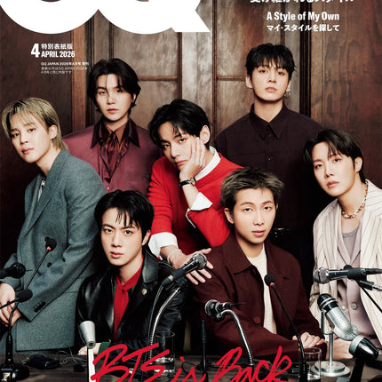 BTS - GQ JAPAN MAGAZINE APRIL 2026 ISSUE - COKODIVE