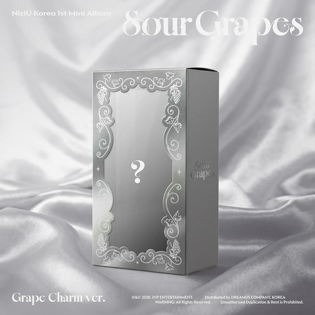 NIZIU - SOUR GRAPES KR 1ST MINI ALBUM GRAPE CHARM VER - COKODIVE