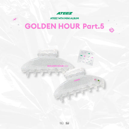 ATEEZ - GOLDEN HOUR : PART.5 POP UP OFFICIAL MD HAIR CLIP - COKODIVE