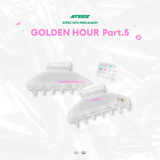 ATEEZ - GOLDEN HOUR : PART.5 POP UP OFFICIAL MD HAIR CLIP - COKODIVE