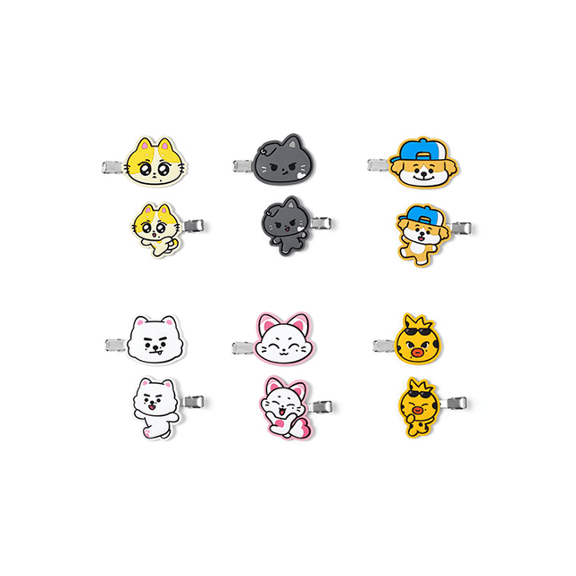 [2ND PRE-ORDER] ENHYPEN - INSIDE YOUR POCKET, ENCHIN CHARACTER OFFICIAL MD HAIR PIN SET - COKODIVE