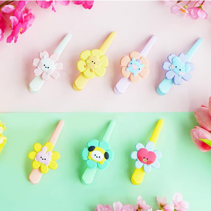 BT21 - MININI HAPPY FLOWER HAIR CLIP - COKODIVE