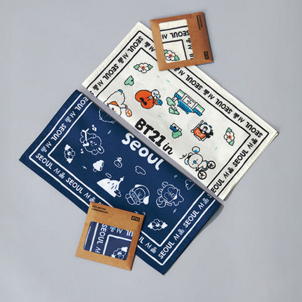 BT21 - SEOUL EDITIION HAND TOWEL - COKODIVE