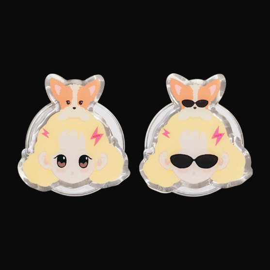 ROSE - PHONE ACCESSORIES COLLECTION HANK & ROSIE MAGNETIC PHONE GRIP EDITION - COKODIVE