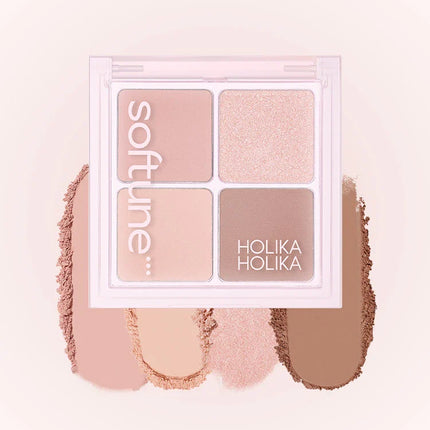 HOLIKA HOLIKA SOFTUNE MOOD PALETE HAZE NUT - COKODIVE