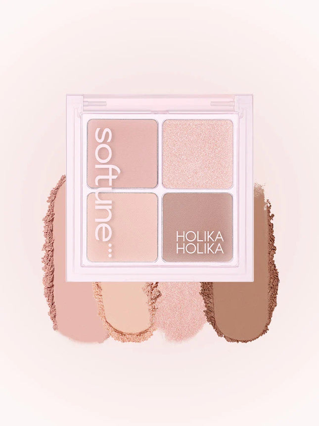 HOLIKA HOLIKA SOFTUNE MOOD PALETE HAZE NUT - COKODIVE