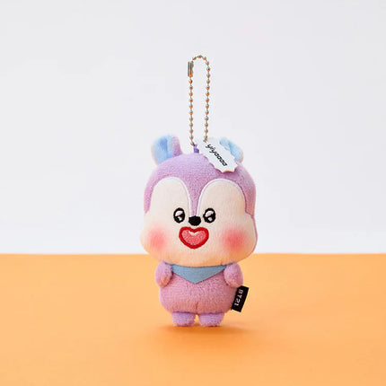 BT21 - TODAY'S FACE HEARTBEAT PLUSH KEYRING - COKODIVE
